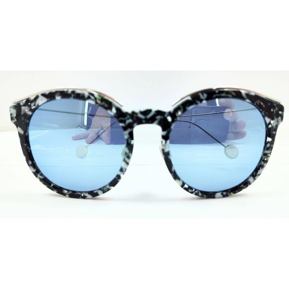 DIOR BY CHRISTIAN DIOR BLUE BLOSSOM DESIGNER SUNGLASSES NEW IN CASE/BOX/CARD - Picture 11 of 13
